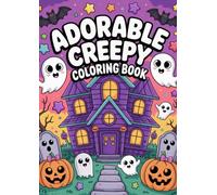 Halloween coloring book cute