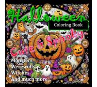 Halloween Coloring Book: Cute & Spooky