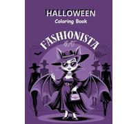 HALLOWEEN COLORING BOOK: Fashionista Bat