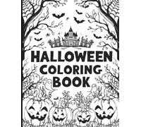 Halloween Coloring Book: Flying Ghosts Adventure