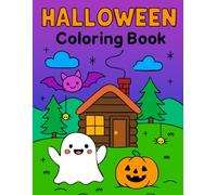 Halloween Coloring Book for Kids Ages 3-6: Big Halloween Fun! | Cute & Spooky Designs for Kids | Pumpkins, Ghosts, Witches, Bats & More | Large Print Coloring Book for Boys & Girls