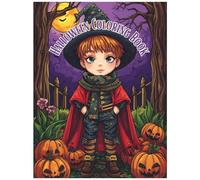 Halloween Coloring Book for Kids Ages 4-8: 30 Fun and Spooky Halloween Coloring Pages with Pumpkins, Ghosts, Witches, Bats, and Trick-or-Treat Fun - Perfect for Boys and Girls