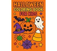 Halloween Coloring Book for Kids Ages 4-8 - 42 Fun Illustrations to Color in 6x9 Inch Format: Spooky Pumpkins, Cute Witches, Friendly Ghosts, and Trick or Treat Adventures