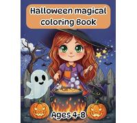 Halloween Coloring Book for Kids Ages 4-8: Spooky & Fun Pages Featuring Pumpkins, Witches, Ghosts, and Cute Monsters for Toddlers and Children (Big Jumbo Activity Book)