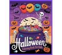 Halloween Coloring Book For Kids: Easy and Fun Halloween Coloring Pages for Little Artists