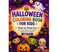 Halloween Coloring Book for Kids: Fun & Easy Designs for Kids