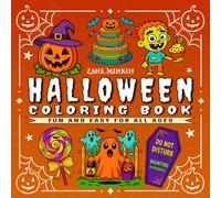 Halloween Coloring Book: Fun and Easy Pages for All Ages - 50 Spooky & Bold Illustrations to Color and Enjoy