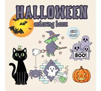Halloween Coloring Book: Fun and Easy Spooky Coloring Pages with Pumpkins, Ghosts, Witches, and Monsters | Perfect Halloween Activity Book