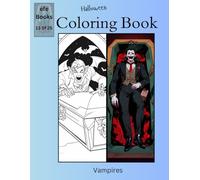 Halloween Coloring book Series: Vampires