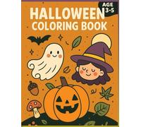 Halloween Coloring Book:: Smiling haunted Halloween characters | 70+ Pages | Ages 3-5 | 8.5in X 11in
