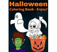 Halloween: Coloring Book Stress reliever and enjoy