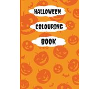 Halloween colouring book