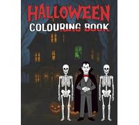 Halloween Colouring Book: 50 Fun & Spooky Designs for Adults and Kids - Large Print 8.5 x 11 Inch, Perfect for Relaxation & Creative Stress Relief