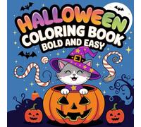 Halloween Colouring Book - Bold and Easy
