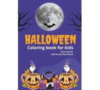 Halloween Colouring Book: More than 50 bold & easy illustrations