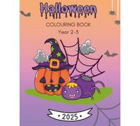 Halloween Colouring Book: Year 2-3