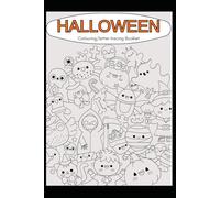 Halloween: Colouring/ letter tracing booklet