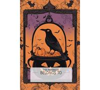 Halloween Composition Notebook Pumpkin and Raven: Gothic Horror Theme Perfect gift for kids, girls, boys, teenagers and adults.