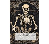 Halloween Composition Notebook Skull and Skeleton Aesthetic: Gothic Horror Theme Perfect gift for kids, girls, boys, teenagers and adults.