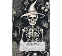 Halloween Composition Notebook Skull and Skeleton: Gothic Horror Theme Perfect gift for kids, girls, boys, teenagers and adults.