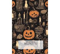 Halloween Composition Notebook Spooky Pumpkins: Gothic Horror Theme Perfect gift for kids, girls, boys, teenagers and adults.