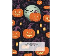 Halloween Composition Notebook Spooky Pumpkins: Gothic Horror Theme Perfect gift for kids, girls, boys, teenagers and adults.