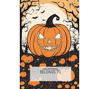 Halloween Composition Notebook Spooky Pumpkins: Gothic Horror Theme Perfect gift for kids, girls, boys, teenagers and adults.