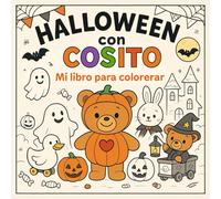 Halloween con Cosito: ¡Mi libro para colorear!