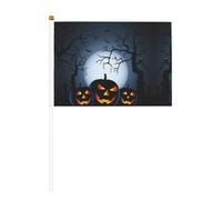 Halloween Con Zucche Palmare Bandiera Celebrazione Eventi Reali Bbq Decorazione Del Partito Porti Evento Giardino Decorazioni