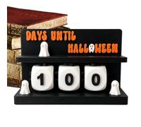 Halloween Conto Alla Rovescia Ornamento Riutilizzabile Con Numeri Rotanti A