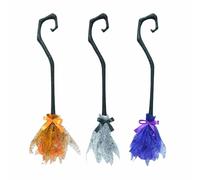 Halloween Cos Prop Magical Sweeper of The Witch: vola Come Una Strega con Questa Incantevole Scopa (Purple, 90cm)