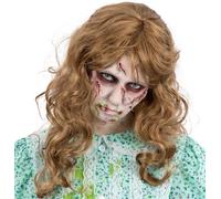 Halloween Costume Adulti Autorizzato Esorcista Regan Parrucca Film Nuovo Da