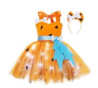 Halloween Costume Bambina Vestito Strega Ragazza Costume Fatina Bimba Vestiti Principessa Travestimento Abito Vampiro Ragazze Abiti Tulle Battesimo Costumi Regina Malefica Halloween Feste Cosplay