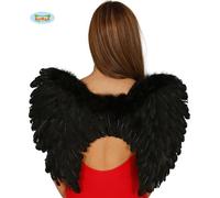 Halloween Costume Dark Angel Piuma Ali Black Demon Ali Fg