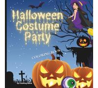 Halloween Costume Party Coloring Book