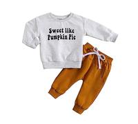 Halloween Costume Pigiama per Bambini,Halloween Famiglia Set familiare da Vacanza Completo Top Pantaloni Abbigliamento la casa Morbido, Comodo, Traspirante Regalo Bambini 1-12 Anni