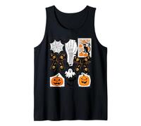 Halloween Costume Spirit Monster Spooky Skull Zombie Canotta