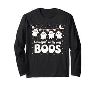Halloween Costume Spirit Monster Spooky Skull Zombie Maglia a Manica