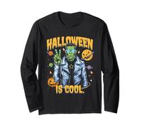Halloween Costume Spirit Monster Spooky Skull Zombie Maglia a Manica