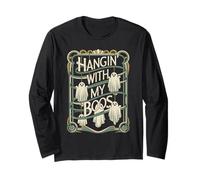 Halloween Costume Spirit Monster Spooky Skull Zombie Maglia a Manica