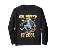 Halloween Costume Spirit Monster Spooky Skull Zombie Maglia a Manica