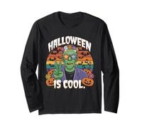 Halloween Costume Spirit Monster Spooky Skull Zombie Maglia a Manica