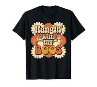 Halloween Costume Spirit Monster Spooky Skull Zombie Maglietta