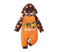 Halloween Costume Zucca Bimbo Unisex Costume Da Pumpkin Cosplay Vestito Per Neonati Bambino Vestito Da Carnevale Ragazze Set Di Jumpsuit Bambine Tutina Pagliacetto Tuta Bimbo Completo Di Halloween