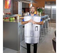 Halloween Costumes - Refrigerator Cosplay Outfit, Creative Double Door Prop, Funny Stage, Home Carnival Accessory | Party, Festival, Role Play, Women, Men, Theme Dress, Performance Attire, Entertain