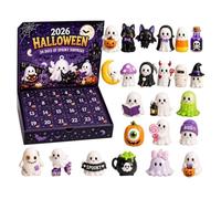 Halloween Countdown Advent - Twenty Four Day Calendar, Collectible Figures