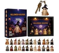 Halloween Countdown Calendar - 2026 24 Day Spooky Light Decor