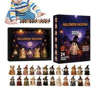Halloween Countdown Calendar - 2026 24 Days Spooky with Lights