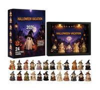 Halloween Countdown Calendar | 2026 24 Days Spooky With Lights | Countdown To Halloween Ghost Decor | For Kids Teens Adults Boys Girls Holiday Vacation Party Festival