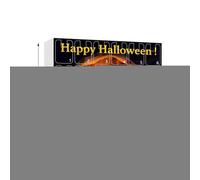 Halloween Countdown Calendar, 24 Day Reading Ghost Countdown, 12.6x11.02x2.36 inches 2D Acrylic Design for Festive Display, Spooky Indoor Tree Haunted House Home Party Setup